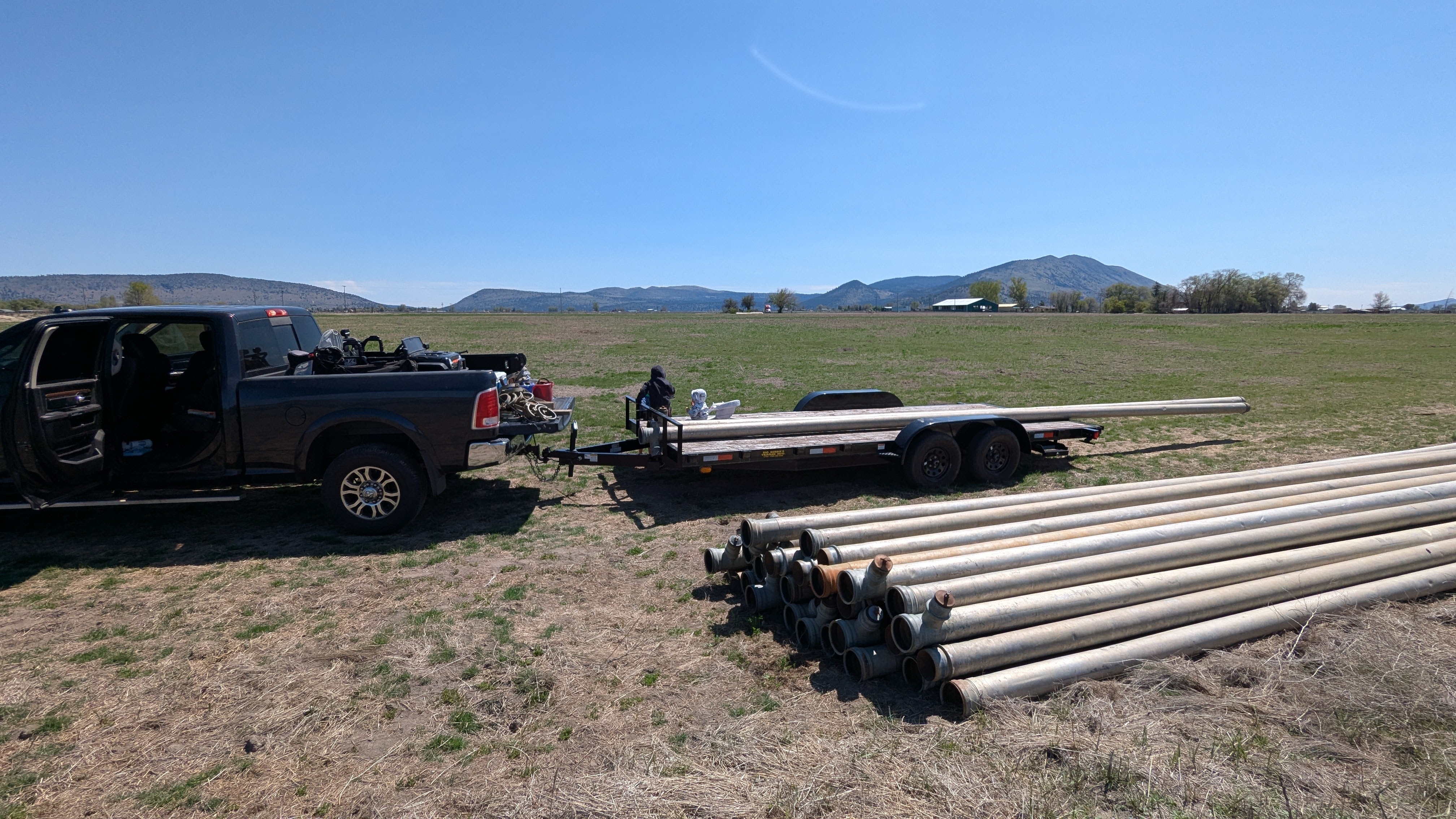 Irrigation system delivery